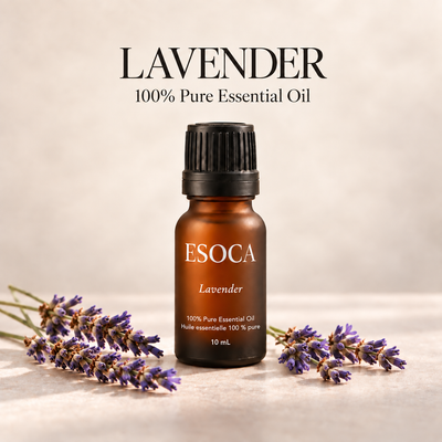 ESOCA Lavender 10 mL essential oil product photograph