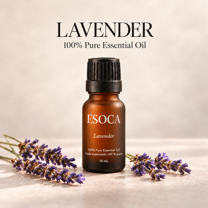 ESOCA Lavender 10 mL essential oil product photograph