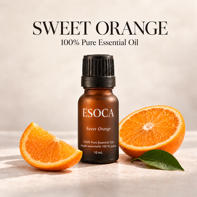 ESOCA Sweet Orange 10 mL essential oil product photograph